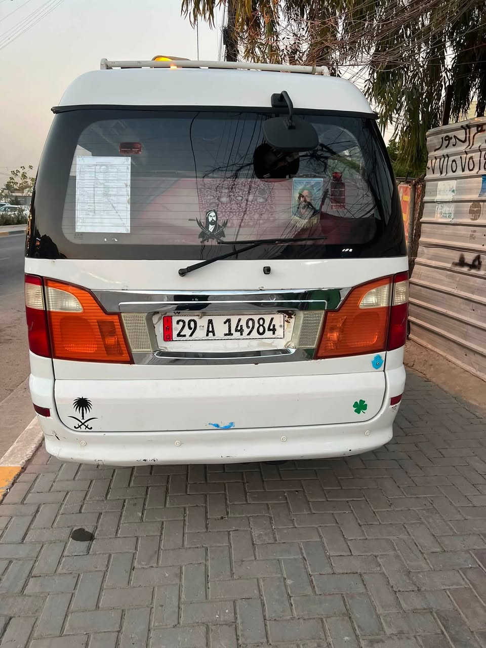 ‏السلام عليكم فتون موديل 14 مكينه وكير وكسل خير من الله تخم تاير تخم ويل عادي دوشمه
مصفره هيئه ومرور رقم واسط سنويه ￼￼28 ￼سعر 95 وبيها مجال مكان بغداد البياع حي رساله اي ستفسار ع رقم ملاحضه خاص ماعندي ***********
