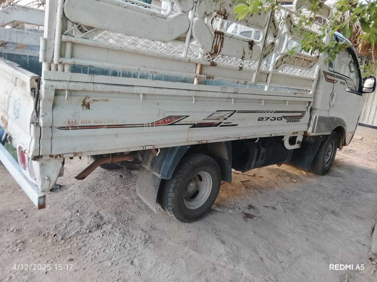 كيا حمل • مديل ٢٠١٠ • شاصي مكفول