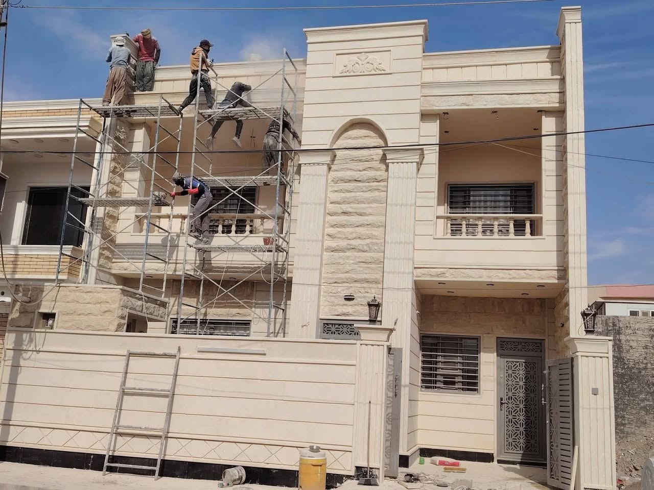 سلام عليكم كادر حجر حلان واجهات كوبنات شبابيج حف ودرز وتصليح شقل بانسب الأسعار ***********
