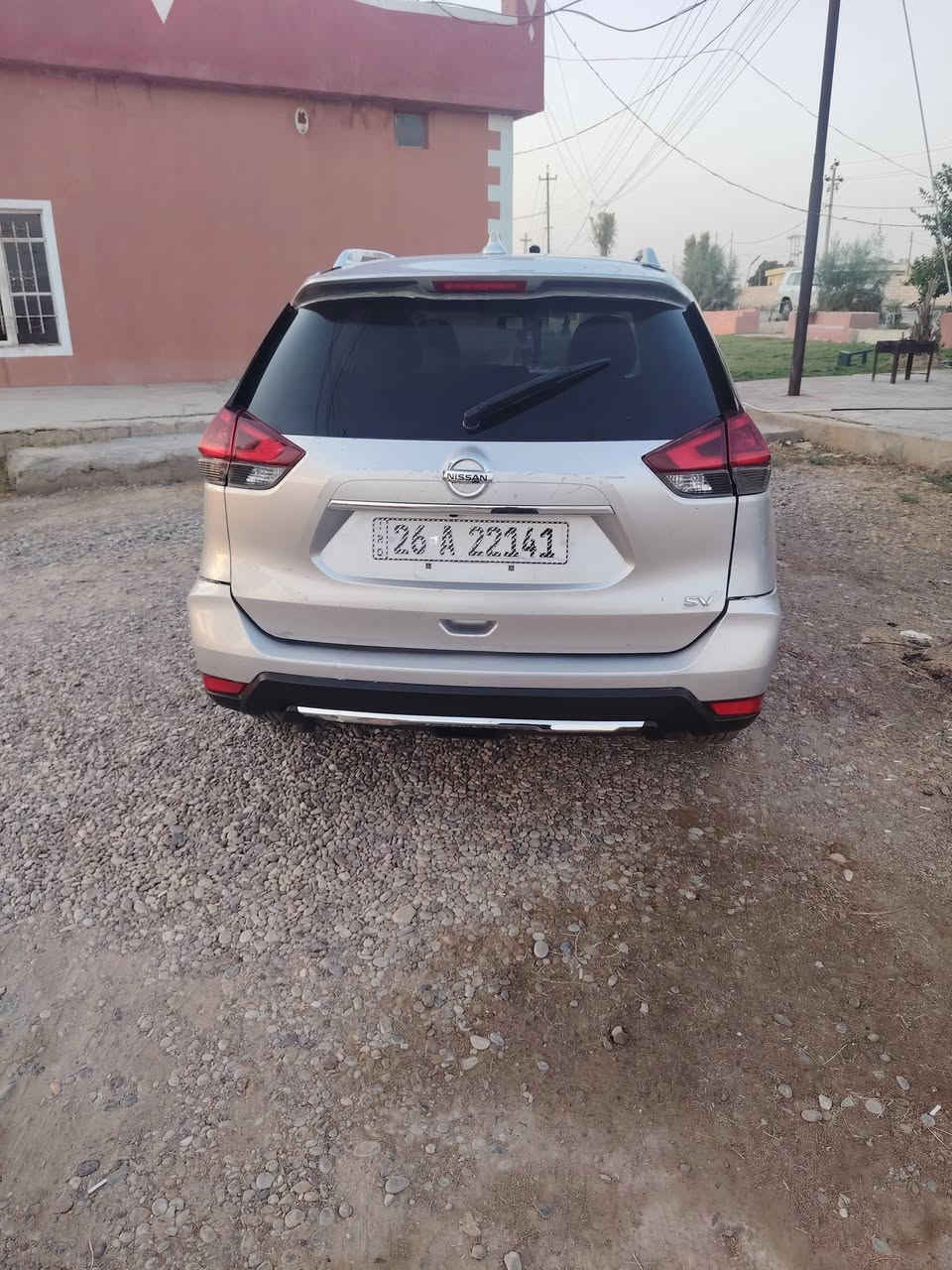 نيسان روج موديل 2018 ضرر صندوك وجاملق خلفي رقم صلاح الدين انكليزي تحويل مباشر رقم جديد لل 2031 جاهزه بس شقل تشقيل عن بعد بصمه تبريد شلج جاهزه السعر 140 وبيه مجال مكان السياره اصبيح الحوري الاتصال ***********
