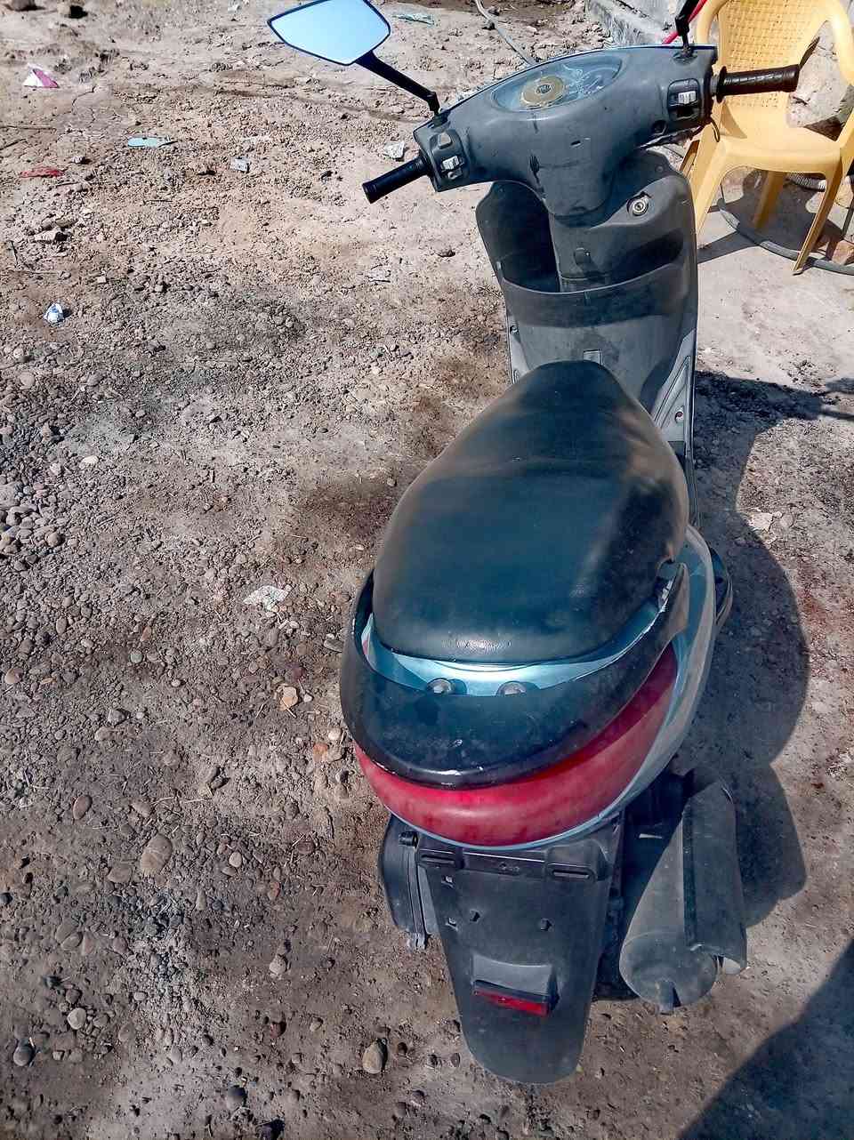 @دراجه بانزين بريز للبيع قيم واخذ كلشي كامل بيها
