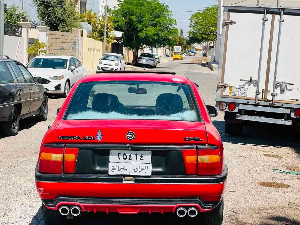 أوبل فكتره لون احمر موديل 90 سياره خير من الله سياره مكفوله كير محرك شرط لا صرف لا بخار صبغ جاملغ خلفي تحويل شرط  ثاني يوم رقم سليمانيه قديم راعيه موجود سعره 32 وبيه مجال ***********
