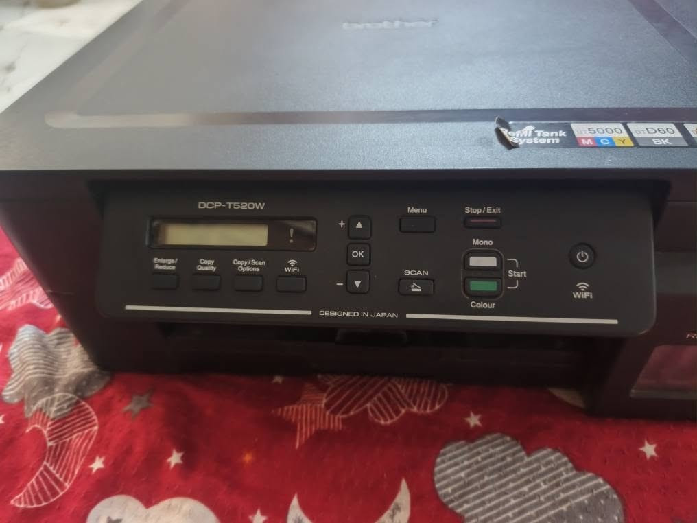 طابعة برذر t520 نظيفة جدا اخت الجديدة
سعرها ١٥٠ الف مكاني كربلاء حي العسكري العابد 
*********** كربلاء, العراق
