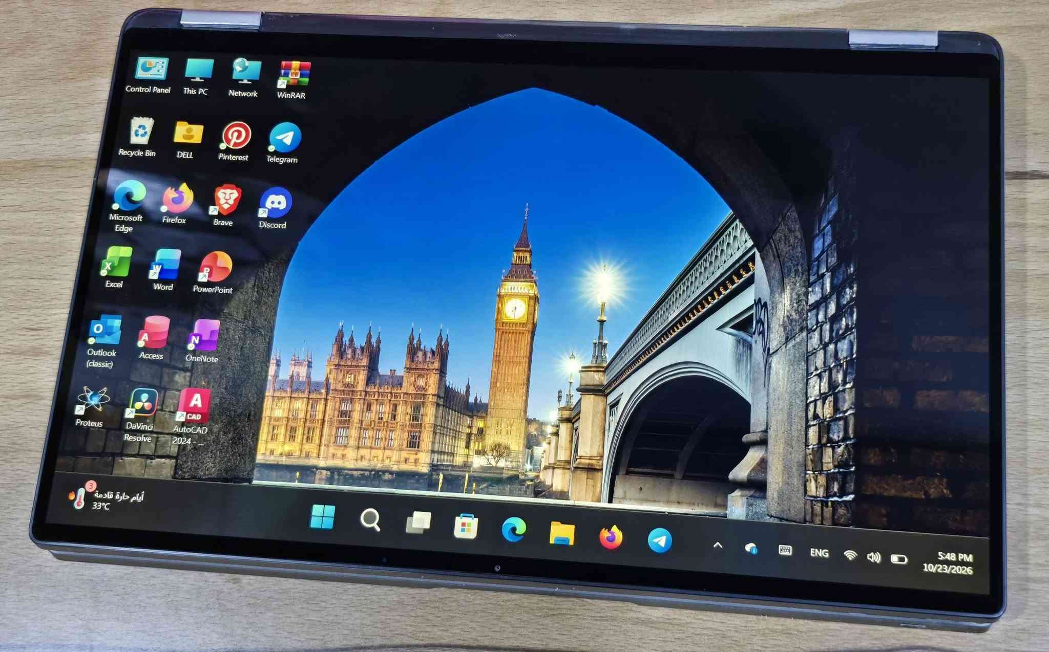 Dell Latitude 9410 • i7 الجيل العاشر • شاشة 14 انش لمسية 360°