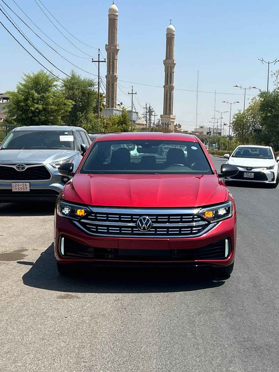 🚗 Volkswagen Jetta 2025
✅ شاشة لمس

✅ كاميرا خلفية

✅ Apple CarPlay & Android Auto
✅ دخول ذكي (Smart Key)
✅ مثبت سرعة
✅ تحكم بالمقود (ستيرن كنترول)
✅ بلوتوث + USB
✅ نظام مراقبة ضغط الإطارات (TPMS)
✅ حساسات إنارة
✅ حساسات مطر
✅ مكيف أوتوماتيك
✅ جنوط ألمنيوم
✅ فرامل ABS
✅ نظام الثبات الإلكتروني (ESC)
✅ وسائد هوائية كاملة (Airbags سليمة)
✅ اقتصاد ممتاز باستهلاك الوقود
📌 الموديل: 2025
📌 الممشى: 1,000 فقط
📌 بدون صبغ
📌 Airbags سليمة
📌 صور السونار مرفقة
💰 السعر: 135 (بيه مجال)

📞 ***********☎️***********

