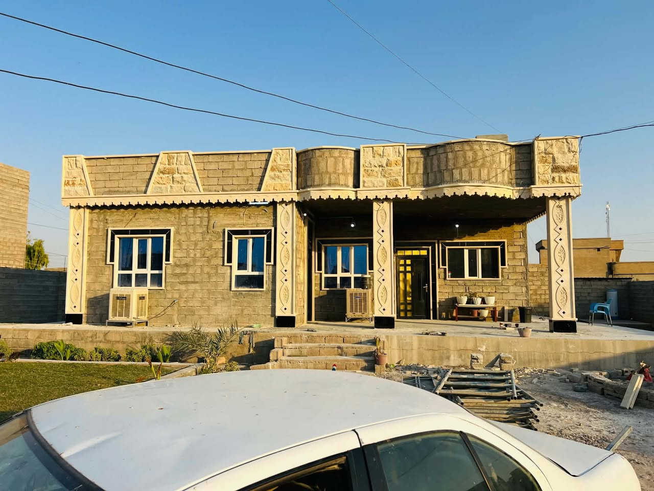 حجر حلان • كادر حجر • حفر ودرز