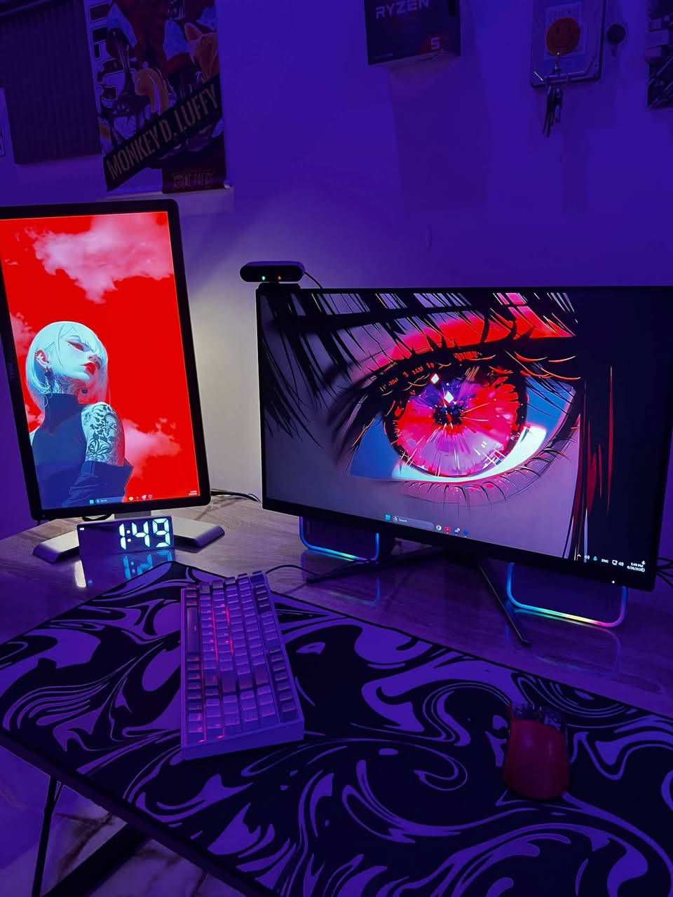 🔥 للبيع PC Gaming كامل ويا شاشتين 🔥
🖥️ مواصفات الجهاز:
• Ryzen 5 5500
• Palit RTX 2060 12GB
• MSI X570 Gaming Plus
• RAM 16GB T-Force 3600MHz
• M.2 1TB Gen4 + M.2 256GB
• Rocket 650W RGB
• Case Fantec
• 6 مراوح RGB

🖥️ الشاشات:
• AOC 27” — 180Hz — IPS — FHD
• Dell 22” — 75Hz — VA — FHD

⌨️ الإضافات:
• كيبورد
• سبيكرات خارجية

🎮 الجهاز مناسب للألعاب، التصميم، والدراسة، والباكج كامل جاهز للاستخدام.

💰 السعر: 1,050,000 دينار
🚚 التوصيل متوفر لجميع المحافظات

📩 للاستفسار أو التفاصيل راسلني على الخاص او 
واتساب 
***********
