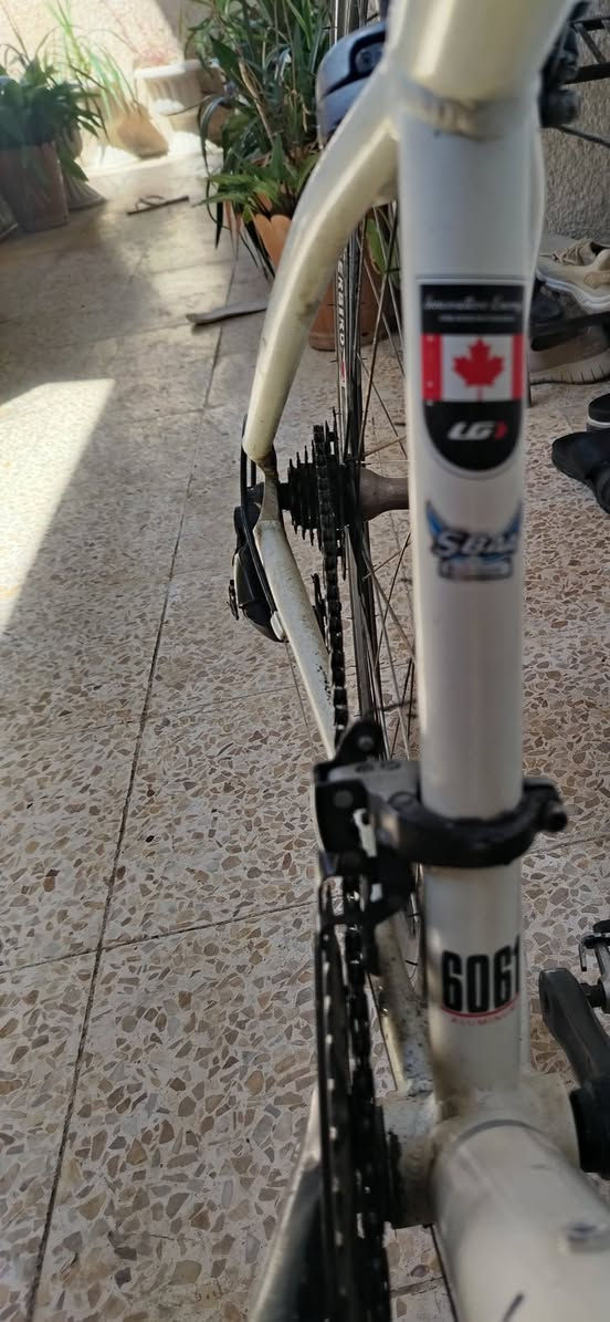 النوعيه LOUS GARNEAU  ماركـه مشهور

دراجـة سبـاق / رود 🚲 ⛺ 

بدالات السرعه 7×2

فول المنيوم خفيفه جداً 

الكَير لعاب حديث

سستم شيمانو  الشهير

كَلها مختمه و أغراضها  أصليه

فريم عآلي القيآس XL

ويـآلـة  Zoom طبقتيـن

السعر 250 ألف 

مكاني موصل حي السكر 

للتواصل على الواتساب ***********
