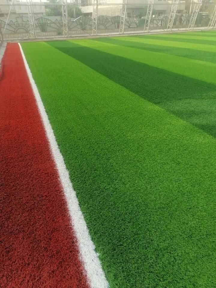 تجهيز ملاعب • ملاعب خماسية • تارتان