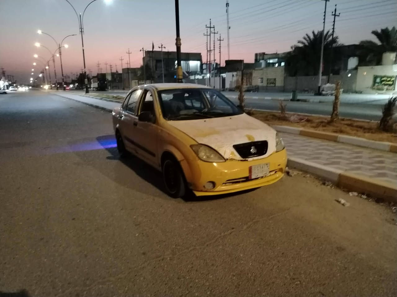 سلام عليكم مكلف بلنشر طيبه موديل ١٣ سياره مكينه وكير وحداديه وتخم تاير نضاف سنويه عضم عاج بصره راعيه موجود شرط التحويل سنويه نافذه بل٢٤مكلف بلنشر السعر.         ١٧    ورقه   وبيها مجال مكاني ذي قار ناصريه ناحيةالفضليه. رقم صاحب السياره ***********
