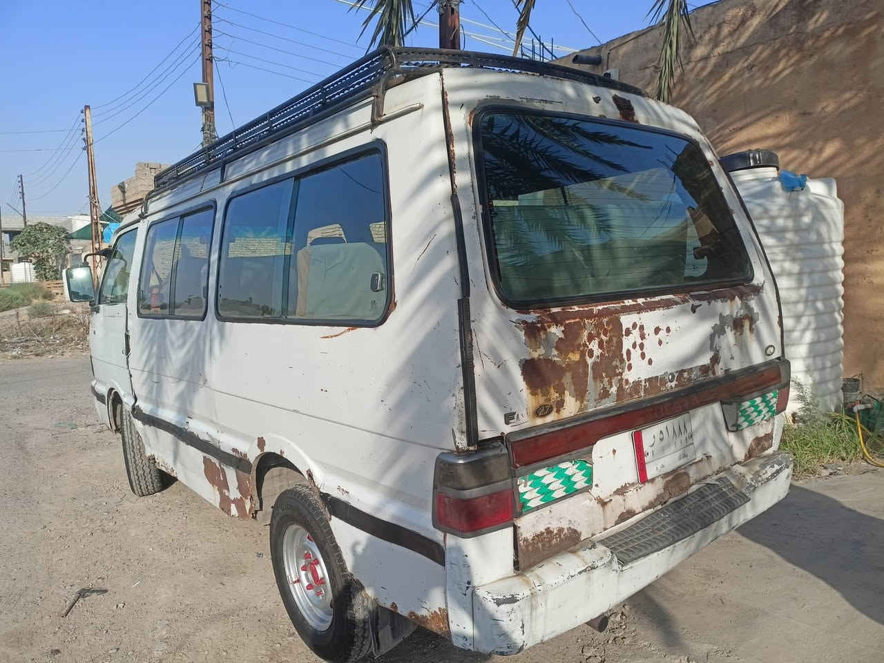 السلام عليكم ورحمة الله 
كيا بستا سنوية 2029 تريد وكالة تريد تحويل 
تخم تاير جديد محرك مجفت جديد كير اكسل خير من الله 
كهربائيات شغالة مصفرة هيئة وغرامة ممطلوبة ولاربع 
ديالى الغالبية *********** السعر 30 وبيها مجال
