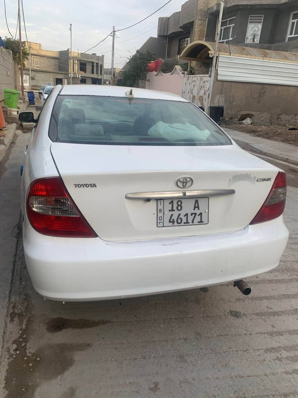 السلام عليكم اخون
كامري موديل ٢٠٠٢

سنويه جديده بأسمي شرط التحويل 

صدر امامي خلفي جديد

تدفئه تبريد جديد

دواخل جديده 

كهربائيات كلها شغاله 

السياره مابيها أي نقص 

سعرها ٨٠ وبيها مجال 

للاستفسار

***********
