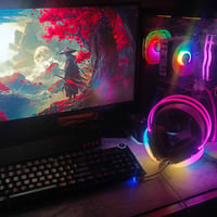 Ryzen 7 5700X • RTX 4060 • شاشة LG 180Hz