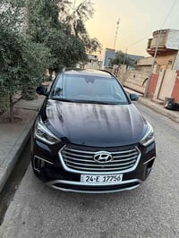 كراند سنتافي اسود V6   3300           2018 فول مواصفات 1/1   رقم دهوك ...