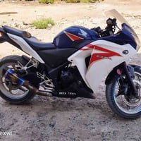 _ دراجة بطح cbr محرك 250cc  دراجة نضيفه كلشي مابيه   نظام abc بيه جامل...
