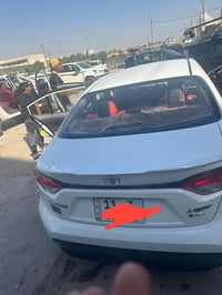 كورلا هايبرد موديل ٢٥ ماشيه ١٩الف  سياره كفاله عده طخ بسيطه   07728130...