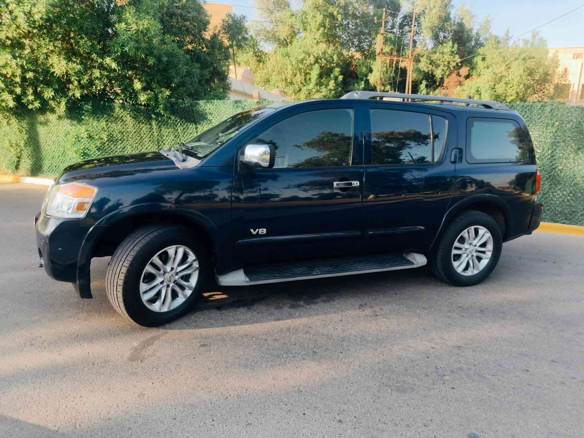 الاسطول البحري (نيسان ارمادا) 
موديل 2009 رقم بغداد بااسمي سنوية 2031
 فور ويل 4×4 
🚙 خليجي فول مواصفات للاخير. 
( بصمة تشغيل @ بصمة بيبان @ اشاير ترحيب @ صندوك كهرباء @ كراسي امامي وخلفي كهرباء  @ دمام تحت الكرسي @ شاشة سقف dvd مع ريموت تحكم @ سيدي جنجر @ مري شفط @ سلايد روف @ تدفئة كشنات @ خزن ميمور وضعيات قيادة @ لايتات زنون ثلجي رهاب الرعد والبرق ) 
🚙 سيارة جديدة بمعنى الكلمة من دخولها للعراق الى الان فقط شخصين جانيها 
تبريد ❄ ثلج شرط 4 قطع انجماد وقت الظهر 
برغي مابيها نقص ( كير مكفول  &  محرك مكفول  & كهربائيات مكفولة ) سيارة على وضع الشركة 
بدون اي حادث 
السعر / 125 ورقة 
 للاستفسار الاتصال على الرقم/ ***********
مكاني بغداد حي الجهاد

