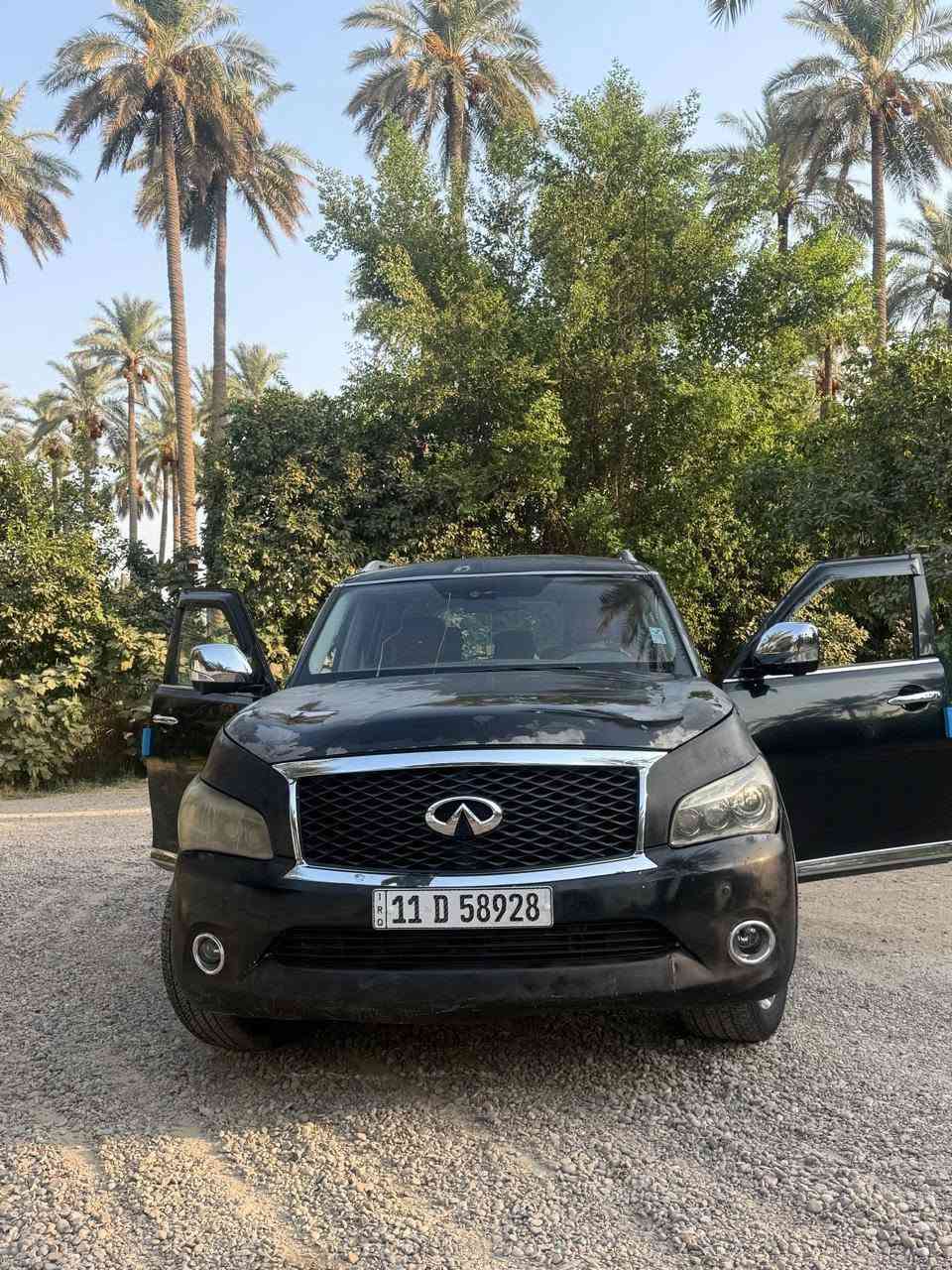 السلام عليكم....
نيسان انفينتي QX56 محرك 8سلندر 5.6 موديل 2011 السياره خليجيه وكالة سردار السياره كير  و محرك كفاله تخم تاير دلوب ياباني السياره قطرة صبغ مابيها فقط جراد وبيها كم طخه بسيطه السياره باسمي رقم بغداد تحويل مباشر بيع او مراوس  ب جيب شيروكي حسب القناعه لاستفسار
رقم الهاتف:***********
