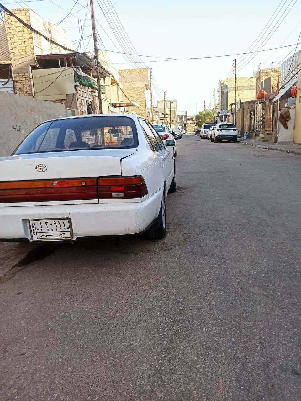 السلام عليكم كورلا للبيع رقم نجف جاهزة كير محرك حداديه تخم تاير السعر ٤٥ وبيها مجال رقمي *********** مكاني نجف
