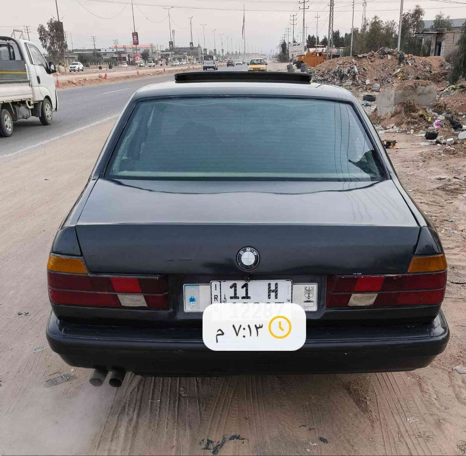 سلام عليكم بي ام دبليو ١٩٩٣ حجم 735سياره بلادي محرك وكير تبريد رقم بغداد انكليزي سنويه لل ٣٠ سيارة سياره جاهزه مكانه نجف شارع المطار *********** السعر ٣٨ وبيه مجال بسيط

نص مكتوب في الصور:
- ٧:١٣ م
- CAMON 40 Pro 5G
- 23mm f/1.8 1/100s ISO55