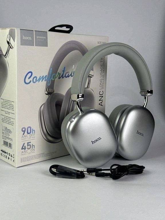 سماعة راس Hoco W35 Max ANC Wireless  Headphones

.أبرز المميزات 
تعزل ضوضاء فعال: تدعم تقنية ANC لتقليل الأصوات المحيطة وتوفير تجربة استماع هادئة
بطارية خارقة: توفر ما يصل إلى 90 ساعة تشغيل مستمر (عند إيقاف العزل) ونحو 45 ساعة (عند تشغيل العزل).
اتصال مستقر: تعمل بتقنية Bluetooth 5.3 لضمان سرعة الاقتران وثبات الإشارة.
طرق تشغيل متعددة: يمكن تشغيلها لاسلكياً، أو عبر كابل AUX، أو تركيب بطاقة ذاكرة خارجية (TF Card).
تصميم مريح وفخم: تأتي بوسادات أذن مريحة للاستخدام الطويل وتصميم عصري شبيه بالسماعات الرائدة.
السعر /27الف
للطلب او استفسار عبر خاص او انستا Turab_Store او رقم ‎***********
توجد خدمة توصيل لجميع المحافظات 5,000