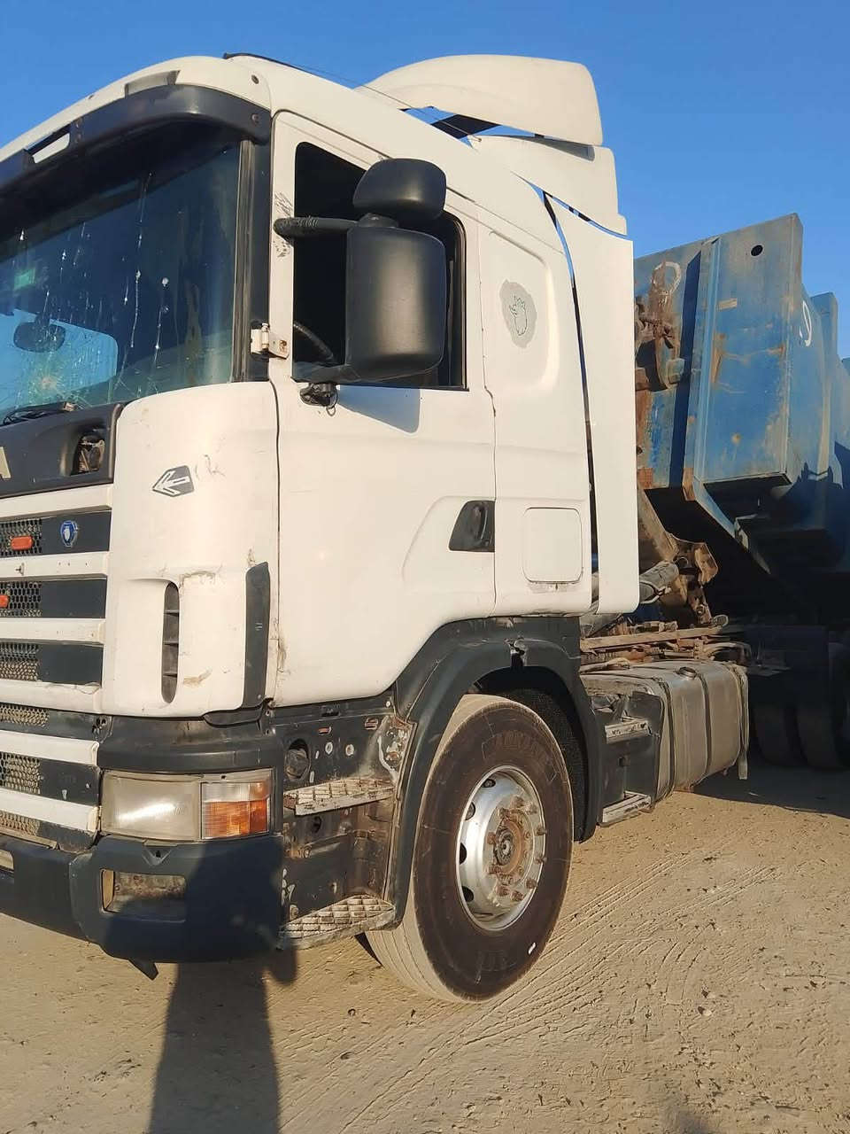 مكلف بالنشر 

سكانيه رافعت حميات 
تعمل بلديت رشيد 
مديل 97 
سياره جاهزه لعمل 
رقم ***********
