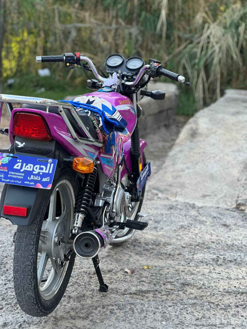 السلام عليكم دايون عظم للبيع مديل 2023 اوراق اصولي وصل معرض ثامر خلخال مكفوله كفاله عامه دراجه نضيفه شوف عينك (( السعر مليون و500 )) 
مكاني كربلاء الحسينيه الكنطره البيضه 
***********
