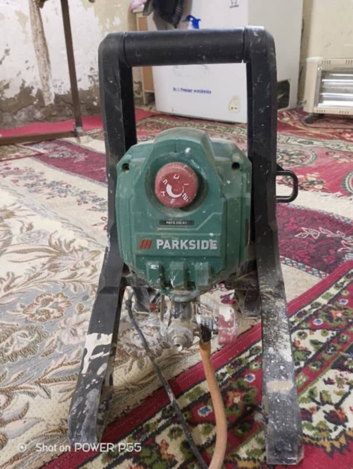 للبيع 
ماطور صبغ بالة شغال مستعمل 
عوزة صوندة ومسدس 
فقط يفيد الصباغين مال ابيوت 
صباغين مآل حديد بوب شبابيك 
كلشي يشتغل بالة أصلي 
الصباغين يعرفونة ويعرفون شغلة 
ويعرفون شكد سعرة بس اني على باب الله 
ابيع 
السعر 35 ألف دينار 
الشراي يتصل على هذة الرقم 
***********
يوجد واتساب على نفس الرقم
