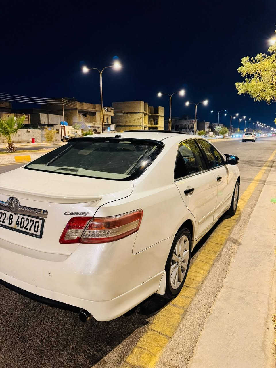 كامري خليجي 2010 رقم اربيل إنكليزي 22
فول مواصفات GLX 
فتحة 
قطعتين تبريد 
بردة خلفية 
كشن كهرباء 
تحكمات ستيرن 
اناره داخلية بلادية 
حساسات خلفية 
مثبت سرعة 
رقم و سنوية جديد
محرك 4 سلندر 
كير ومحرك كفاله
حساس دعامية خلفية
طخم صدر امامي خلفي شرط
منظومة لايتات زينون 
ترايها كلش حلوو سيارة جاهزة %100
كهربائيات + تدفئة + تبريد شرط 
تبريد قطعتين ثلج ⛄️ .
سيارة بيها صبغ جاملغ امامي فقط بدون ضربه
شرط التحويل والغرامات 
مكاني الانبار فلوجه 
تفاصيل أكثر اتصل وتدلل
***********
***********
