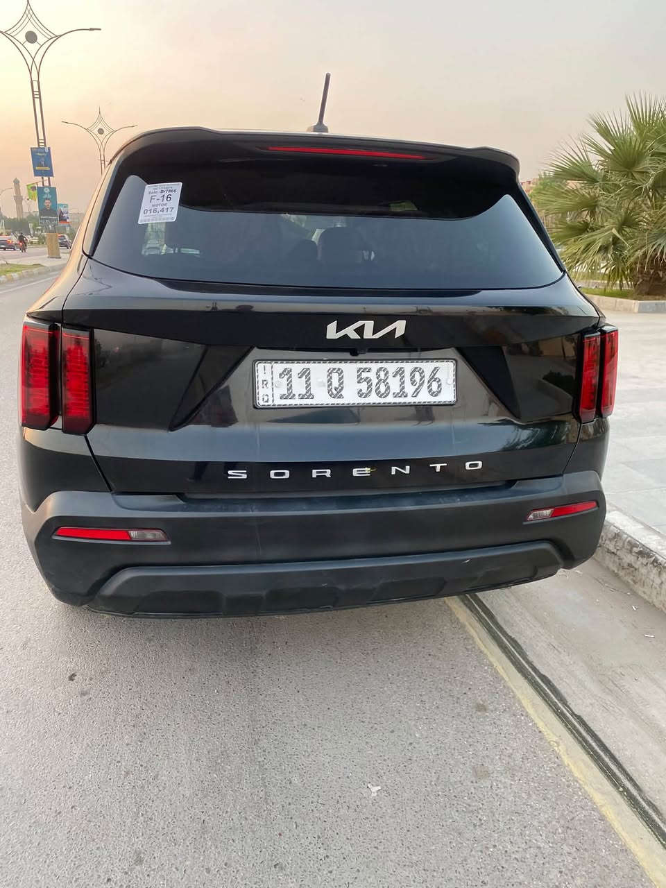 كيا سورنتو 2022 
وارد امريكي  سياره جديده ومانقصه اي شي ماشيه  63ميل  حقيقي سياره جديده حادثه مرفق بلمنشور مع الفحص 
اطفاء ذاتي 
مسار امامي 
رادر جانبي 
اربعة سلندر  مكينه 2500 GDI
سبعه راكب 
قطعتين تبريد 
شاشه كبيرة
كشنات جلد  
كامره دوارة 
حساس تاير قياس ضغط 
اربع جام اوتو 
اربع وضعيات قيادة 
فول تحكم ستيرن 
رقم بغداد باسمي ثاني يوم تحويل   
عنوان ناصريه مركز    
السعر 200$ ورقة وبيه مجال 
هـ: ***********
