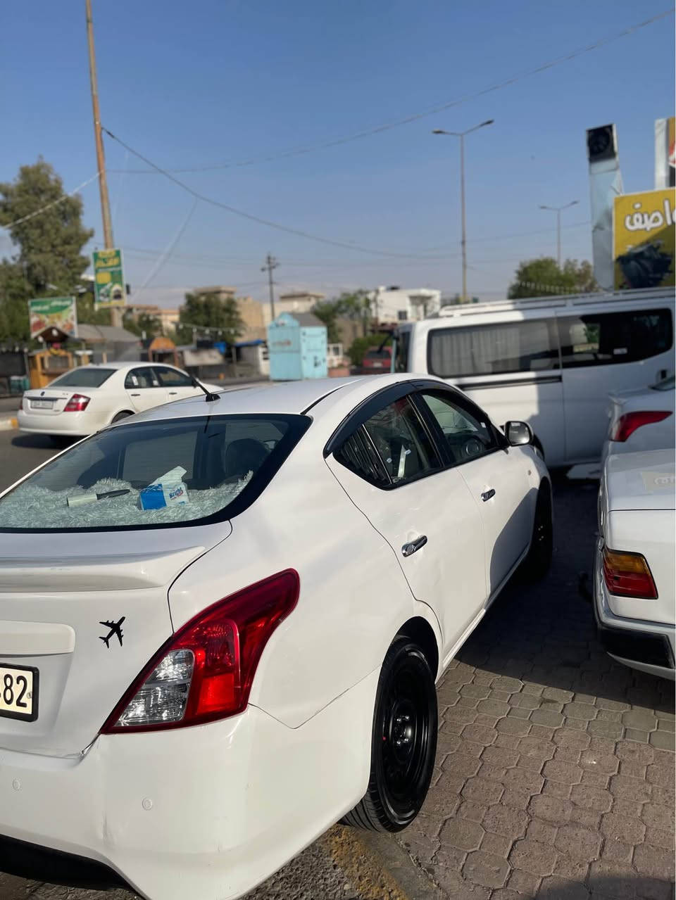 نيسان صني 
موديل 2018
بدون صبغ فقط بيها بارد
الصدر جديد 
التاير جديد
رقم الهاتف *********** كركوك, العراق
