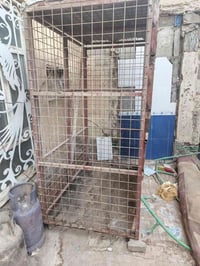 قفص حديد • وزنه ثگيل