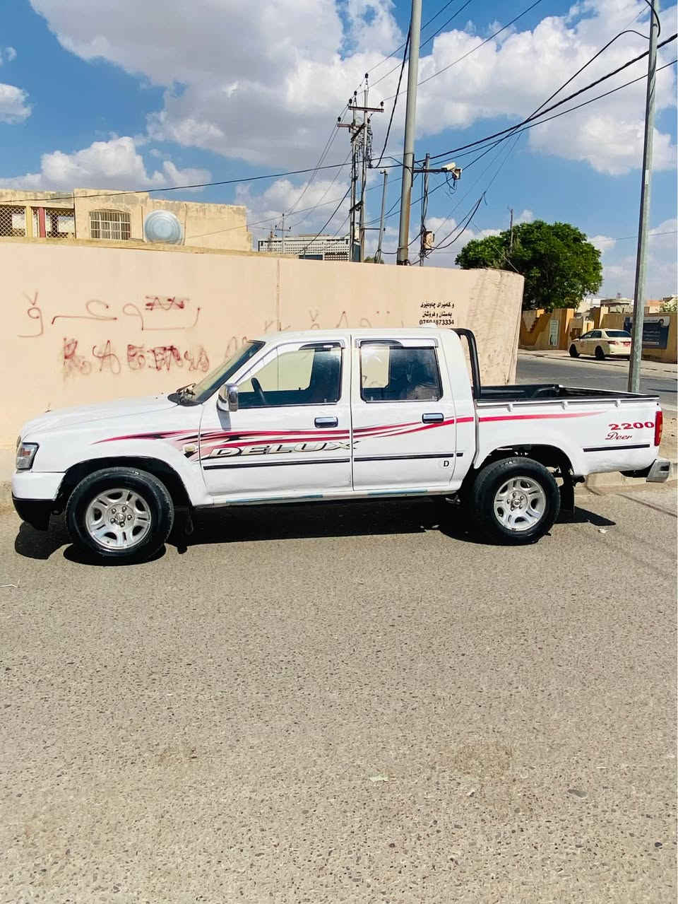 بۆفرۆشتن بیکب دێر مۆديل2005 بئ دعمولێدان دعمى هيچ نيه سه ياره كه جائيزه گێرمەکینە ئەکسل هەموی بەشه رته  بۆدی قولابی مەرغوب مالى كه سابه ته گشتى به شه رت سعرى 41 $وەرەقه و مه جاليكى برايانه *********** أربيل, العراق
