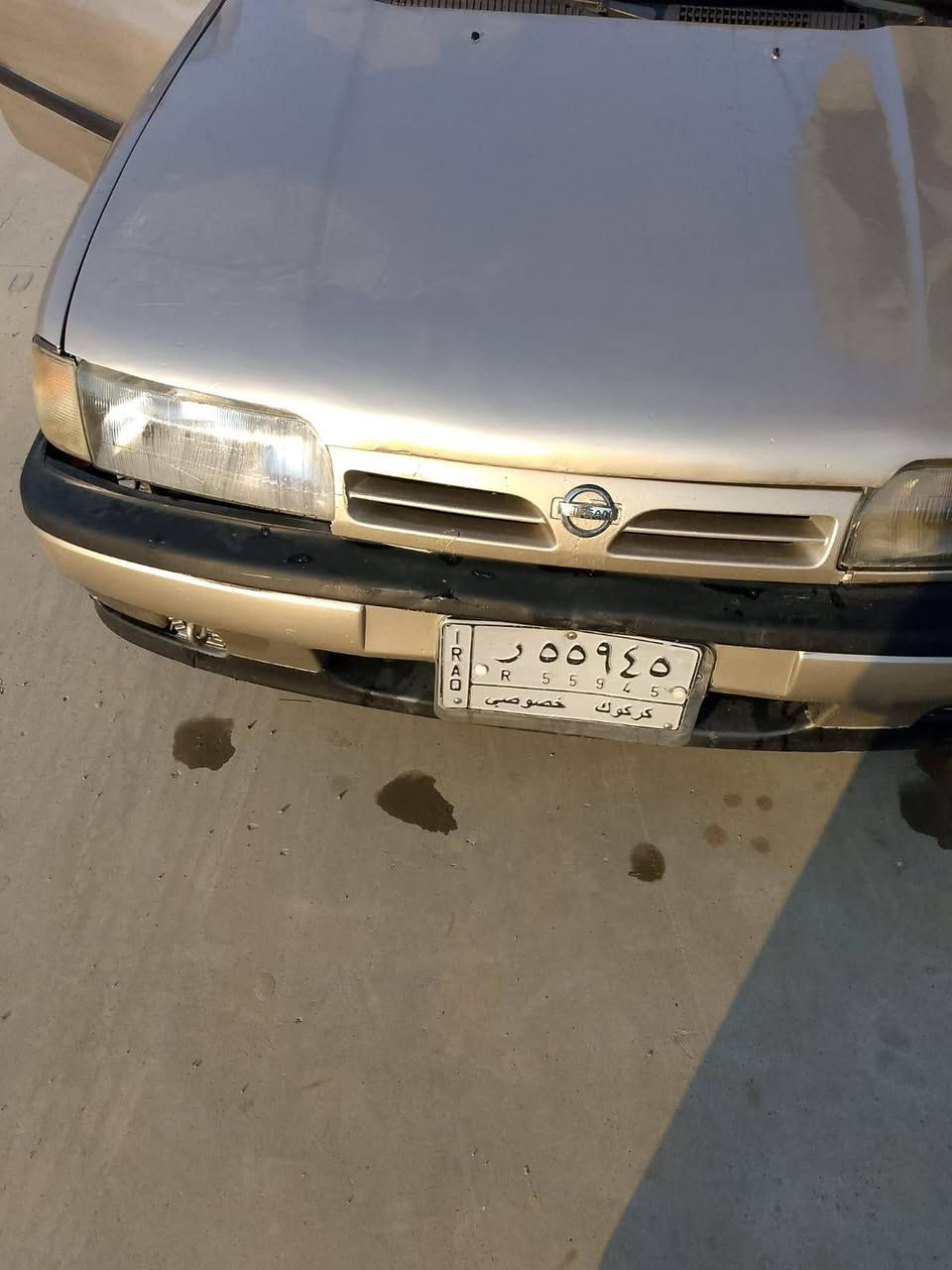 ***********
نيسان برايمره 1991سنوية لنهاية 2027 تريد وكالة تريد تحويل دفتر بانزين صدر جديد داخلها نضيف السيارة گدام العين تايرات انضاف نص عمر العين محرك وگير بشرط السيارة صبغ حزام جمالية

 مكاني كركوك كركوك, العراق
