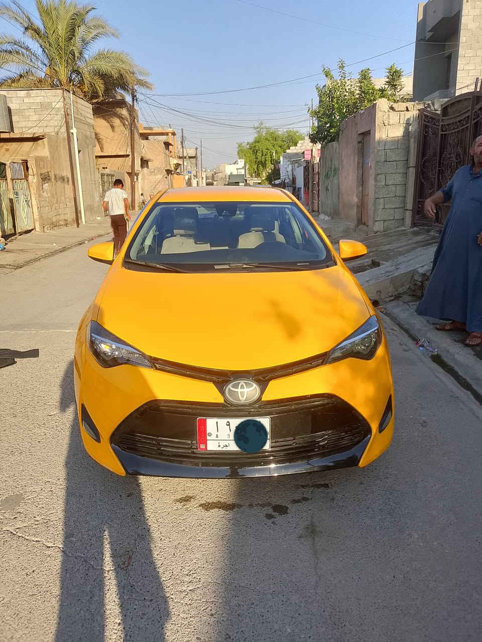 كورولا LE موديل 2019
رادار، بيها، شغال محرك وگير شرط.
السيارة جاهزة وما تريد مصرف ربع.
مدوشمة جديد، دفتر بنزين.
ضرر بالبونيد والجامرلق.
رقم ديالى، مشروع ولكن مصبوغ جديد.
السيارة باسمي.

السعر: 130 وبيها مجال.
مكان السيارة: كركوك.

للاستفسار:
***********
***********
