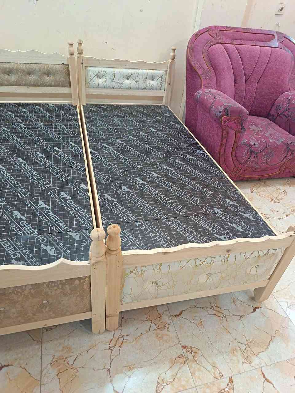 سرير نفر • خشب بلويد • تكريت الديوم