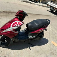 جي تي آر لون كرزي🍒☘️ مميز دراجه رمبه ما صارلها هواي نازله اي نقص مابيه...