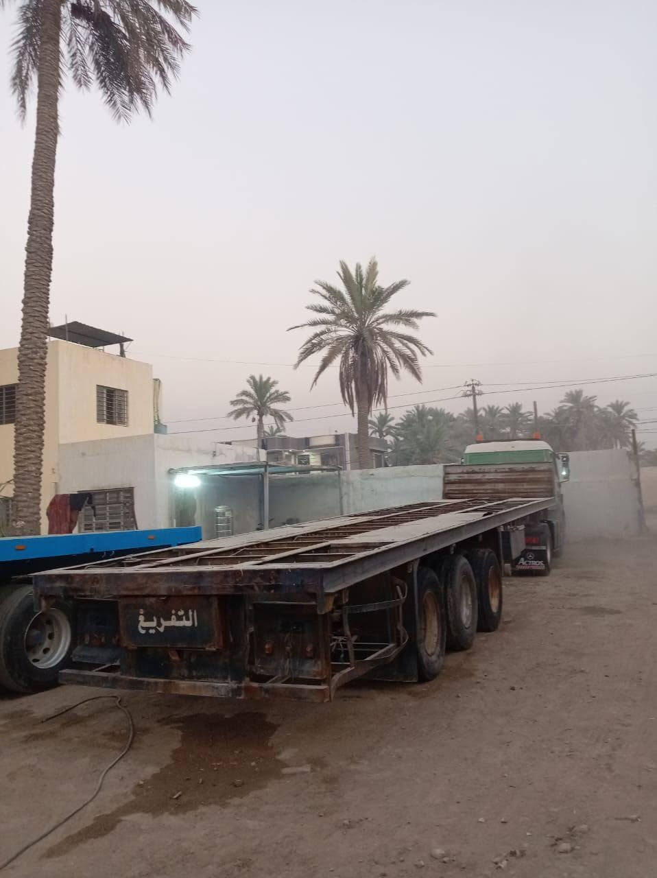 سلام عليكم كرواتي البيع موديل 93 مسجله تنكر بيع راس وعربانه شلع العربانه وربيه ثلاث محاور سياره تبريد شغال راس جاهز العمل تخم تاير سياره الماني بلادي المكينه سته سنويه صاقطه تحويل ثاني يوم 
المكان بغداد ابو غريب رقم ولاستفسار تصل ودلل ‏‪***********‬‏
سعر 165بيه مجال
