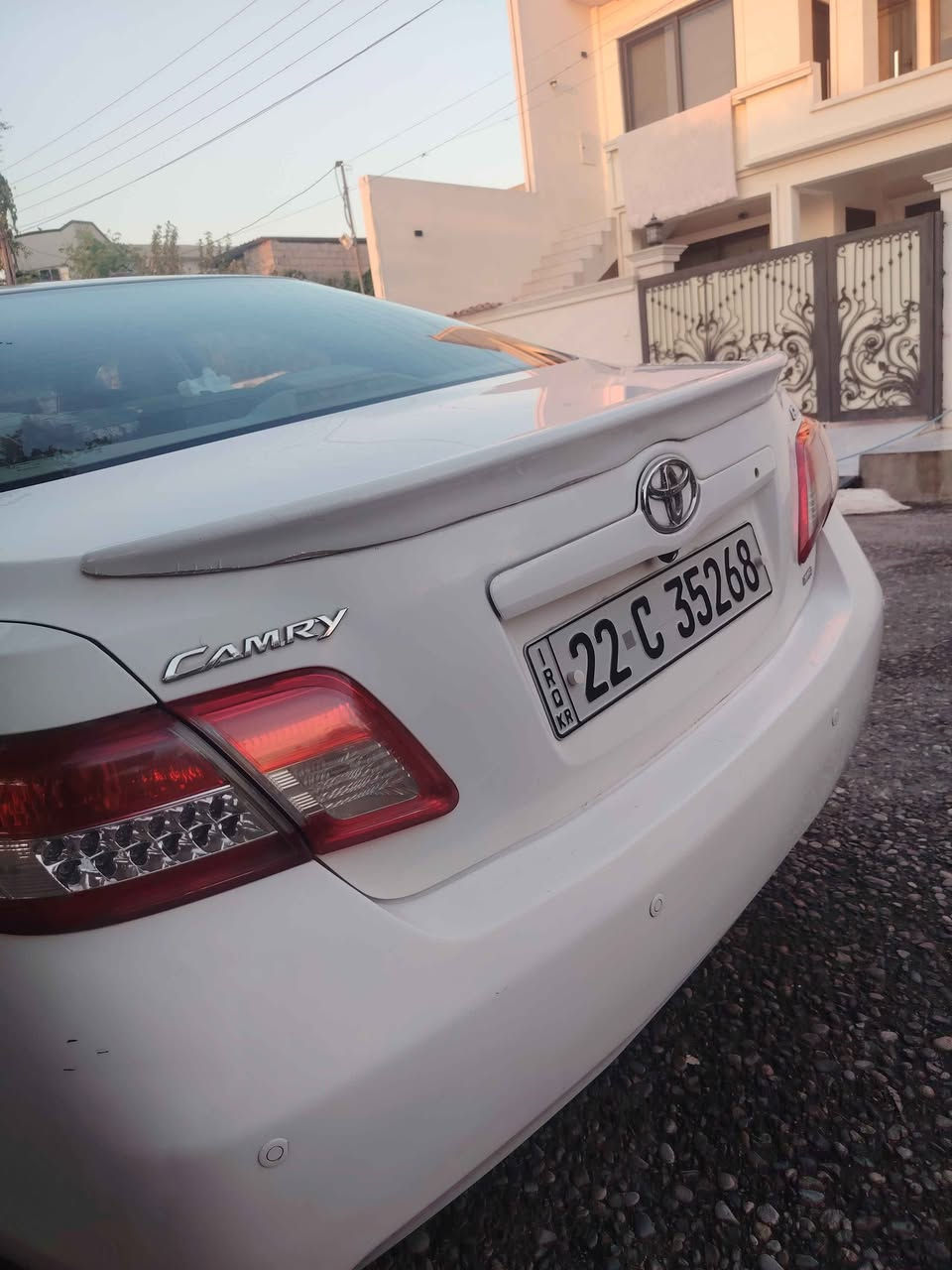 كامري موديل 2010 موصفات GL رقم جديد لسنة 2030 بسمي شرط التحويل رقم اربيل فقط محرك مبدل وشبر صبغ باب السكن رقمي *********** كركوك, العراق
