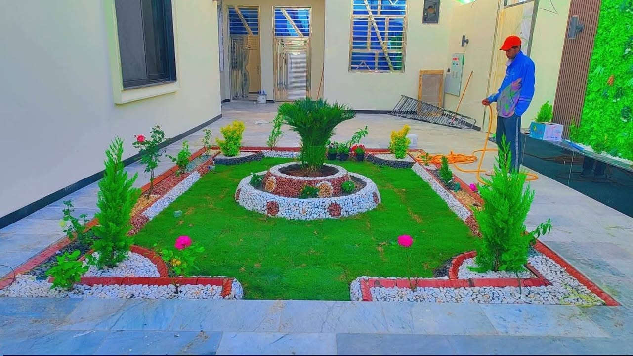 محمد الديكورات الحدائق  وحفر الحديقه دخيل الطين او الزميج وزراعه ثيل ***********
