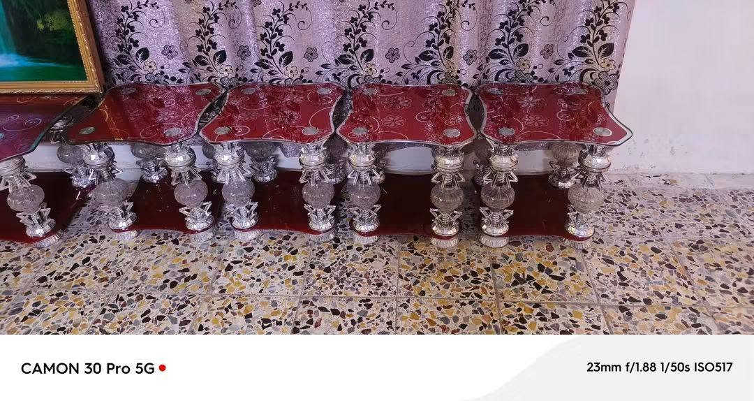 طبلات زجاجيه • ٥ قطع • بغداد