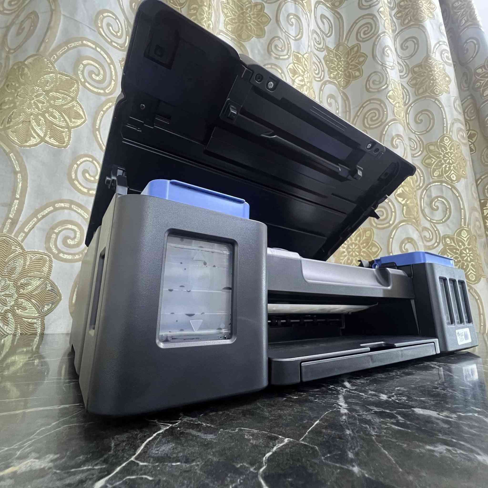 Canon g3410 ملونة
طابعة ملونة ما مستخدمة فقط طالعة من الكارتونة ومعبيها الحبر الاسود ومفرغيها ، جديدة ونظيفة

بيها وايفاي

تربط على الموبايل

(A4, A5, B5, Letter Legal ) تطبع جميع انواع الورق

الأبعاد: 445 × 330 × 163 ملم

دقة الطباعة: حتى 4800 x 1200 نقطة في البوصة

السعر 235 الف وبيها مجال بسيط

مكاني كربلاء حي البلديات خلف المخازن

رقمي *********** موجود واتساب هم

توصيل ماعندي
