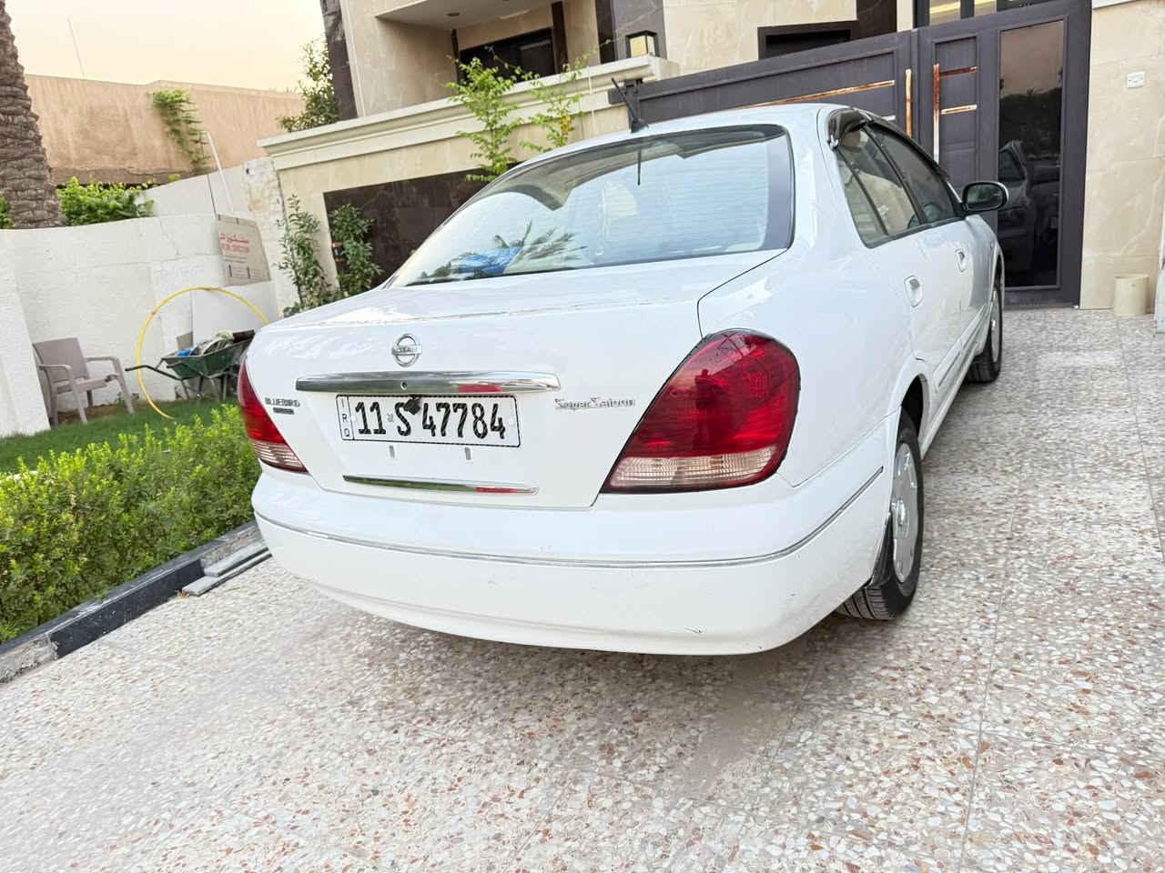 السلام عليكم نيسان سني ٢٠٠٧خليجي محرك ١٨٠٠اسود جديد كير عادي تبريد ثلج صدر جيد جدا تخم تاير السعر ٧٧$ورقه وبيها مجال رقم بغداد جديد بسمي واي استفسار هذا رقمي ***********العنوان بغداد اليرموك
