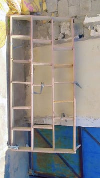رف خشبي • برج حمام • سعر مناسب