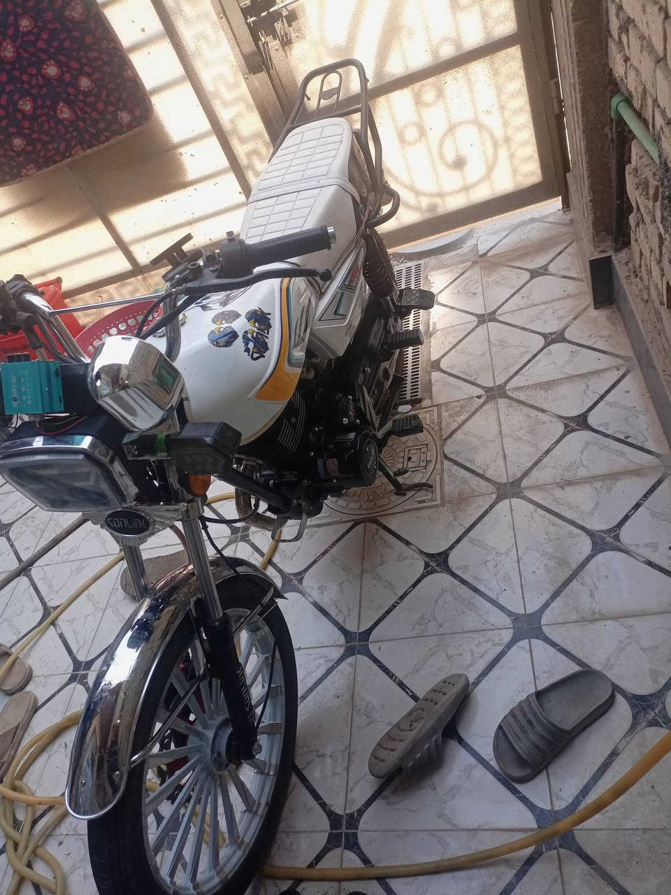 السلام عليكم دراجه سفانه 2025حلوه جديده كهربائياتها كلها شغاله مسجل سماعات كلها جاهزه  مكينه حجمها200اوراق اصولي السعر 750وبيها مجال مكان بغداد ***********
