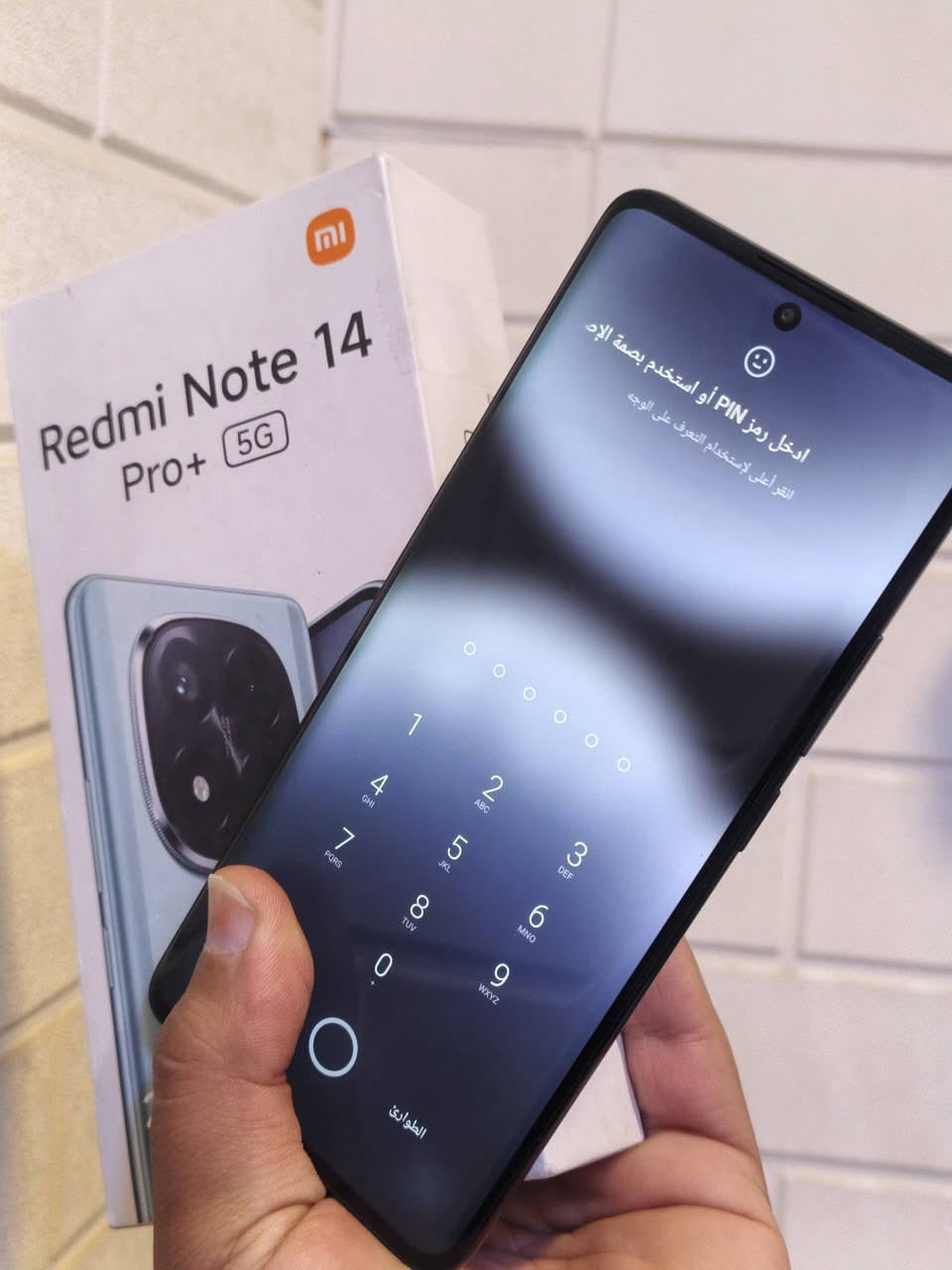 عدنا هاذا  الوحش في العاب💪
ريدمي نوت 14برو بلاص 5G👍
ذاكرة 😊  256
ملحقات كاملة 👍
كفالة عامة كلش 💪
السعر  395  🫰🫰
نضافة جهاز  99% كفالة عامة
دورات الشحن  6 مرات يعني بعدة جيس
العنوان بصرة // جبيلة يتوفر توصيل 🚕  وتساب ***********   @إشارة
