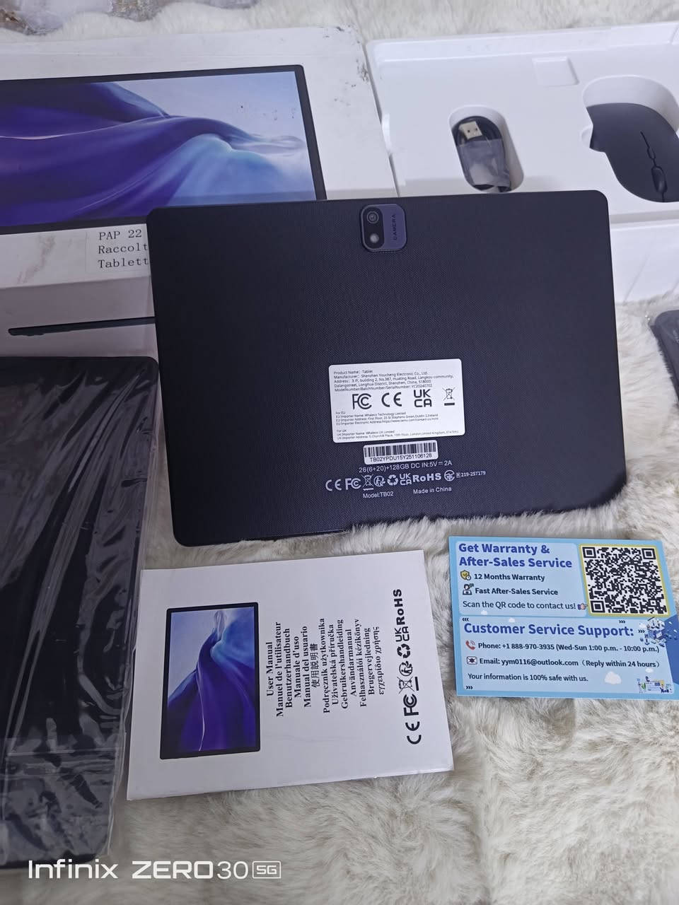 بطارية 10000mAh • ذاكرة 1 تيرا • شاشة 10.1 بوصة