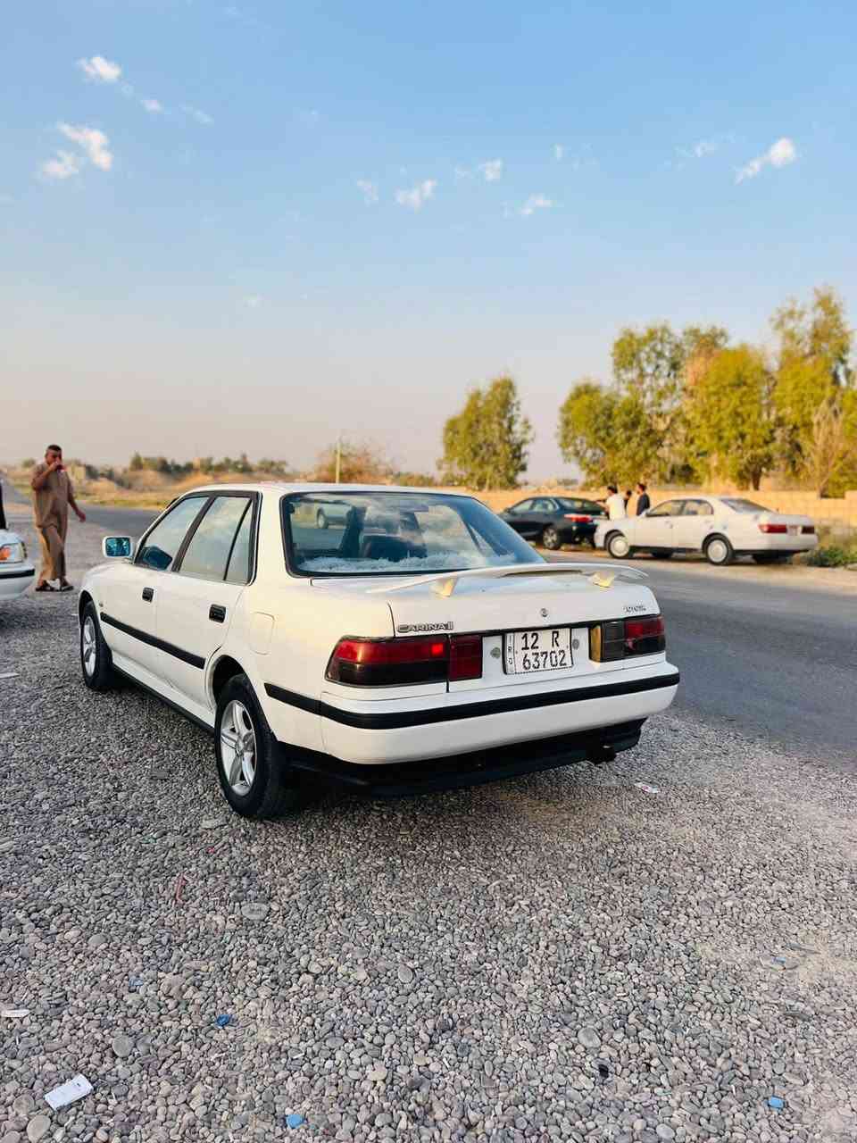 السلام عليكم 
كارينا موديل 1991صبغ حزام شرط بدون ضرر محرك كير شرط 16كير اوتوماتيك صدر تايرات نظيف 
رقم نينوى بسمي دولي السعر 40 وبيه مجال الاتصال عل رقم 
***********
