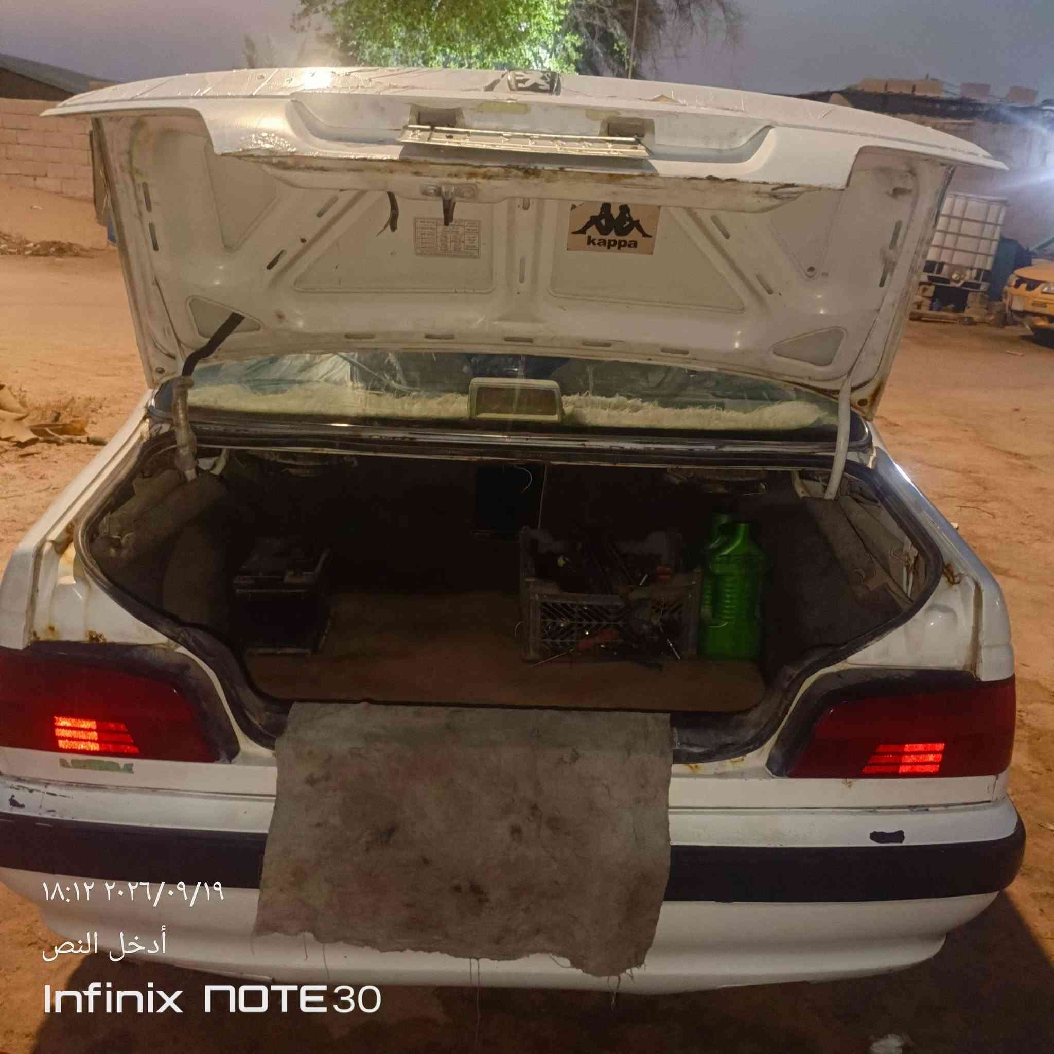 سيارة البيع راعيها متوفي وتواصلت ويا اهل راعيها والده يكدر يحول السياره سياره مكينه وكير وكهربائيات تبريد عوزها كمبريسر  والبدي شوف العين (ابيع كوم حديد اتكفل)اتكفل اصوليات فقط عليه غرامات 480 على المشتري سعرها 18 وبيها مجال الشراي يدلل رقم التلفون ***********

نص مكتوب في الصور:
- 18:13 2026/09/19
- أدخل النص
- Infinix NOTE 30
- ١٨:١٣ ٢٠٢٦/٠٩/١٩
- ١٨:١٢ ٢٠٢٦/٠٩/١٩
- ١٨:١٤ ٢٠٢٦/٠٩/١٩
- Infinix NOTE30