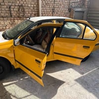 للبيع سمند موديل 12 كير ومكينه وتبريد مكفولات دوشمه سياره نظيفه كبل لش...